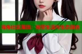 海角社区莆田：智慧生活与生态融合