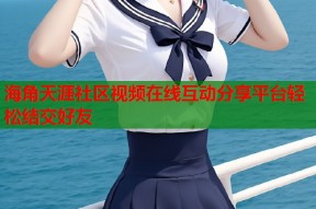 海角天涯社区视频在线互动分享平台轻松结交好友