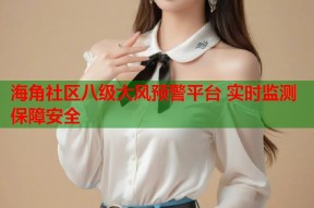 海角社区八级大风预警平台 实时监测保障安全