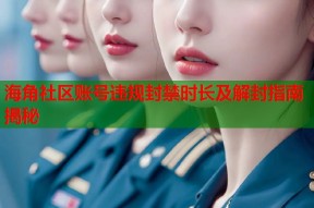 海角社区账号违规封禁时长及解封指南揭秘