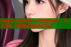 海角社区注册失败？体验智能社交、安全验证、便捷互动的社区平台