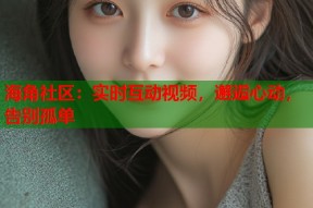 海角社区：实时互动视频，邂逅心动，告别孤单