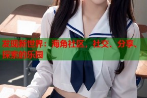 发现新世界：海角社区，社交、分享、探索的乐园