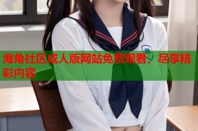 海角社区成人版网站免费观看，尽享精彩内容