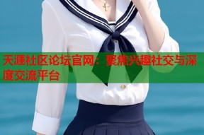 天涯社区论坛官网：聚焦兴趣社交与深度交流平台