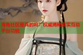 海角社区是真的吗？权威揭秘真实互动平台功能