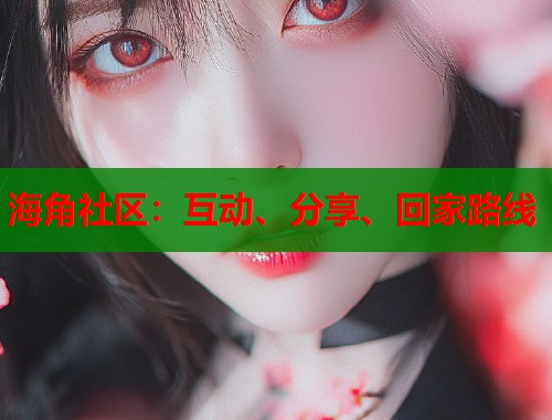 海角社区：互动、分享、回家路线  第1张