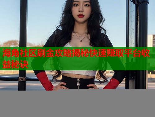 海角社区刷金攻略揭秘快速赚取平台收益秘诀  第1张