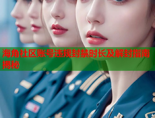 海角社区账号违规封禁时长及解封指南揭秘  第1张