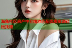 海角社区房产中介精准匹配优质房源轻松找房