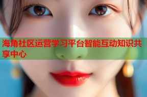 海角社区运营学习平台智能互动知识共享中心