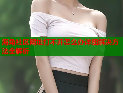 海角社区网址打不开怎么办详细解决方法全解析  第1张